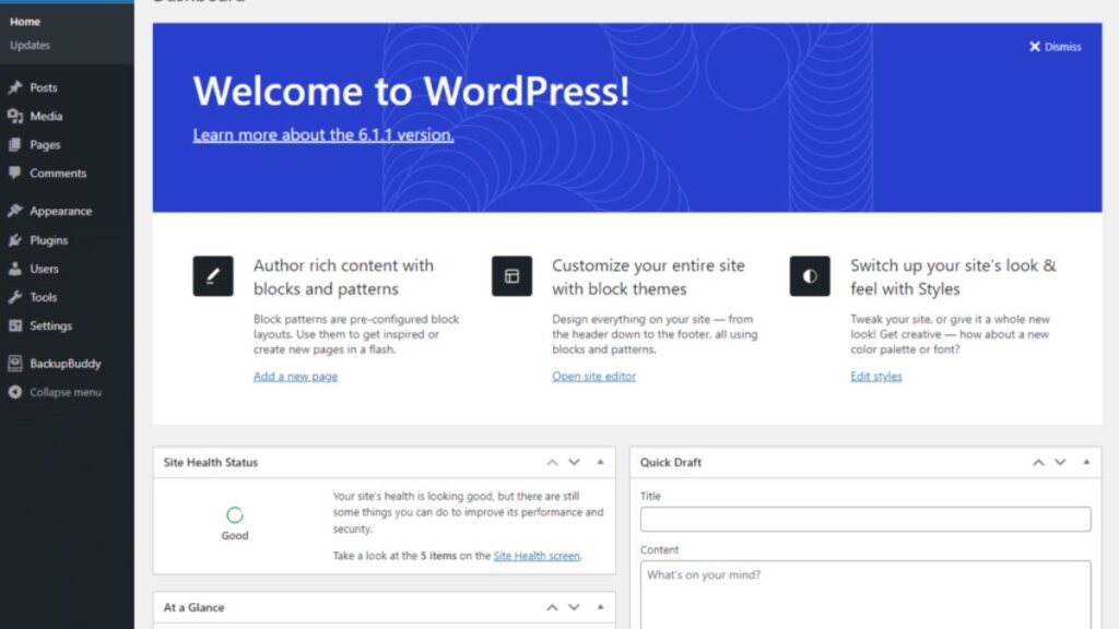 Install Wordpress