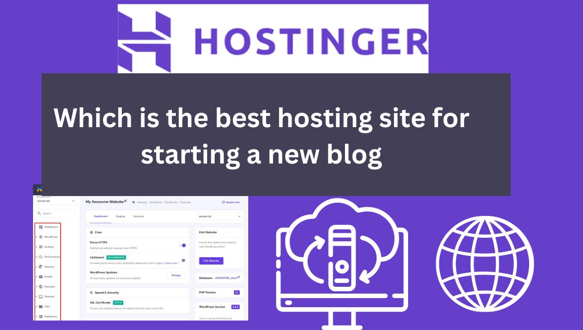 best hosting site for starting a new blog